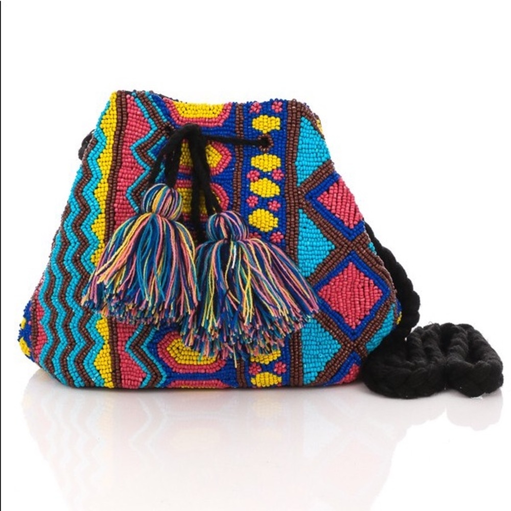 Beaded Tassel Handbag
